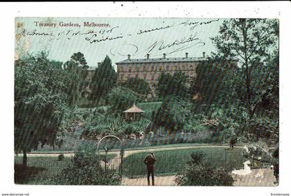 CPA-Carte Postale-Australie-Melbourne- Treasurey Gardens-1906VM10636