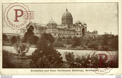 Exhibition and State Parliament Building Melbourne Victoria VIC  AUSTRALIA