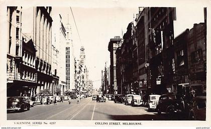 MELBOURNE (VIC) Collins Street - Publ. Valentine Series 4257