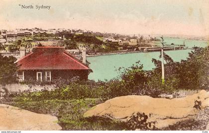 NORD SYDNEY (CARTE COLORISEE)