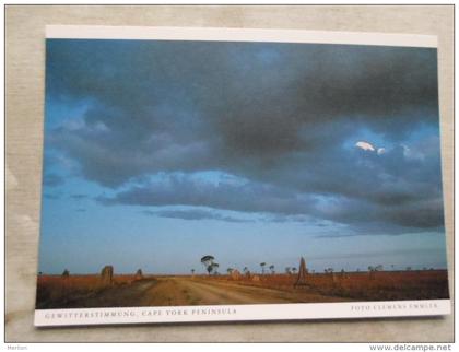 Australia  - Cape York Peninsula  - Gewitterstimmung  -  QLD    German  Postcard    D121356