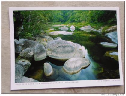 Australia  - Wooroonooran Nationalpark - Boulders Gorge  QLD     German  Postcard    D121343