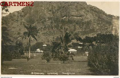 CARTE PHOTO : TOWNSVILLE BOTANICAL GARDENS QUEENSLAND J. LAURIE PHOTOGRAPHER KODAK  STUDIO AUSTRALIA