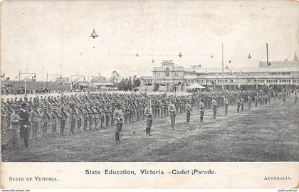 Victoria Welcomes the American Fleet - State Education - Cadet Parade - Publ. State of Victoria