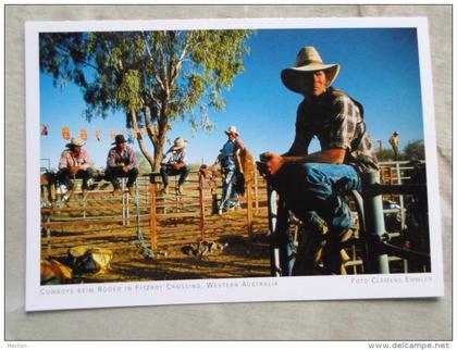 Australia -Kimberleys - Rodeo in Fitzroy Crossing WA    -German Postcard  Photo Clemens Emmler   D120909