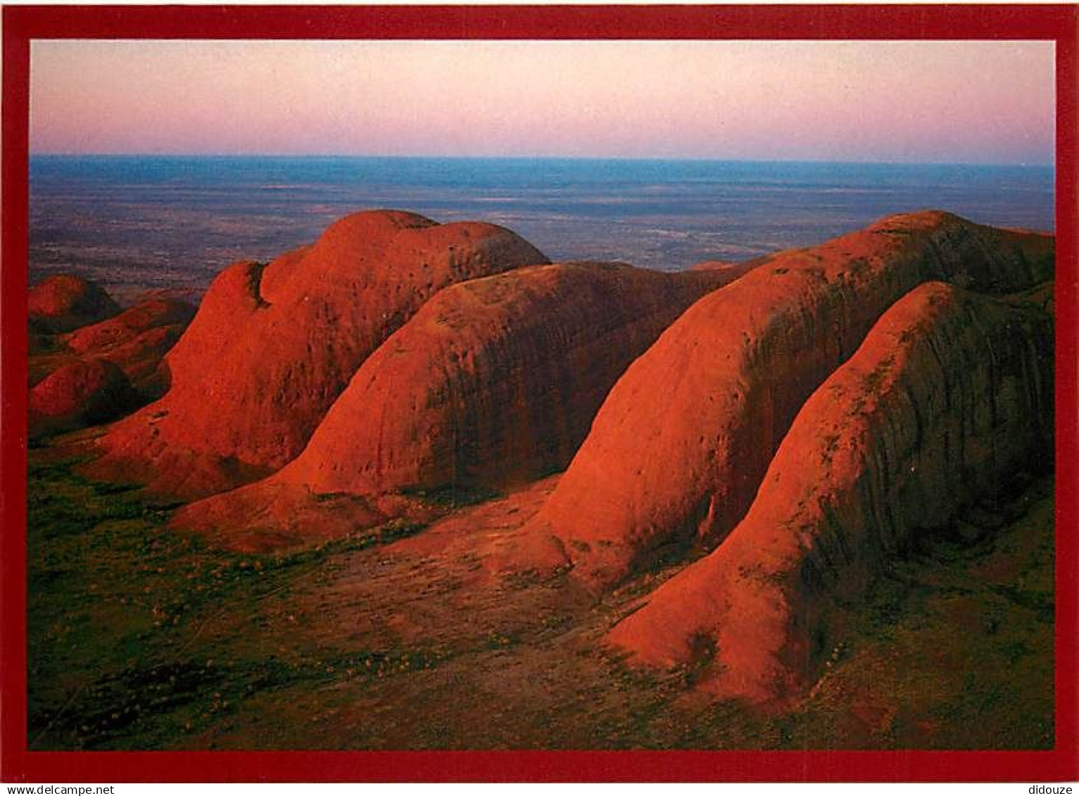 Australie - Australia - Uluru - The Olgas like nearby Ayers Rock, can change colours dramatically at sunset - CPM - Voir