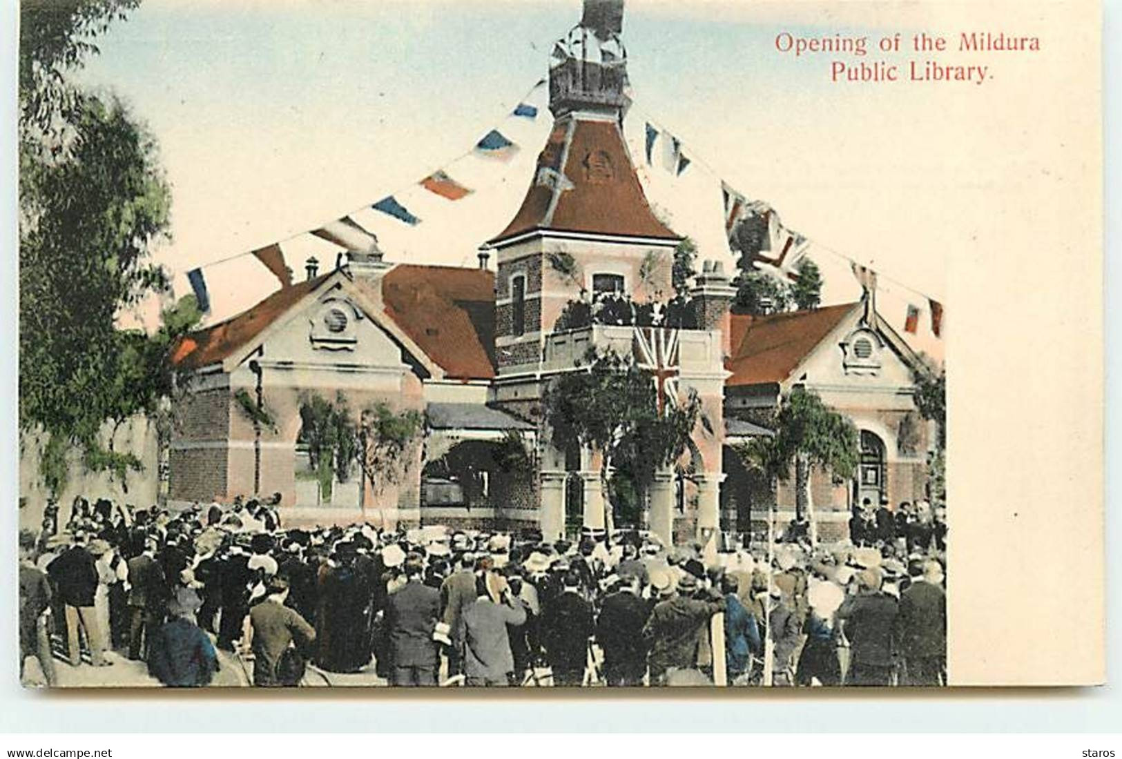 Australie - Opening of the MILDURA - Public Library