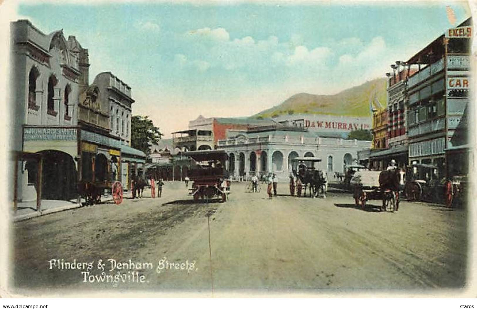 Australie - TOWNSVILLE - Flinders & Denham Streets