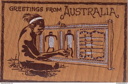 Australian Aboriginal Bark Painting