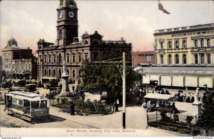 CPA Ballarat Victoria Australien, Sturt-Street, Rathaus