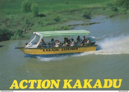 Kakadu Explorer Speedboat Tourist Guided Boat Trips Australia Postcard