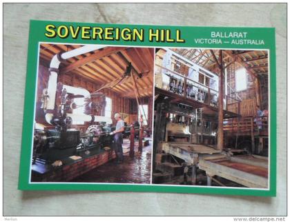 Australia  - Ballarat Sovereign Hill -   Gold Mining - Miners - Victoria     D120405