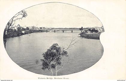 Australia - BRISBANE (QLD) Victoria Bridge, Brisbane River - Publ. unknown