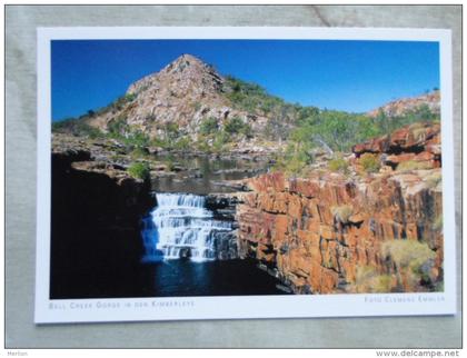 Australia  Bell Creek Gorge  in den Kimberley's   -Western Australia -  German  Postcard    D121018