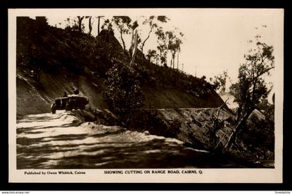 Cairns - Showing Cutting On Range Road