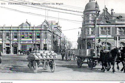 AUSTRALIE  FREMANTLE   AGENTS OFFICES OU RIGHT