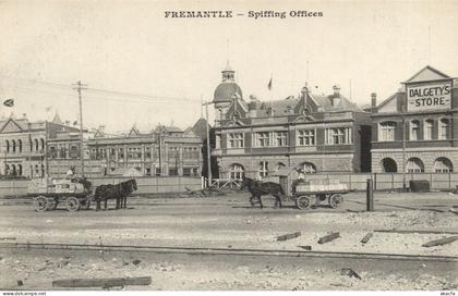 PC AUSTRALIA FREMANTLE SPIFFING OFFICES, Vintage Postcard (b53823)