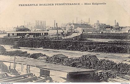 Australia - KALGOORLIE BOULDER (WA) Gold mine - Publ. Messageries Maritimes