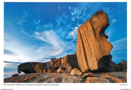 Postcard Australia South Australia Kangaroo Islands Remarkable Rocks