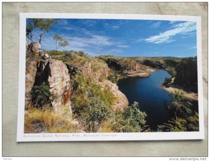 Australia  - Katherine Gorge National Park -  Northern Territory  -  German  Postcard    D121205