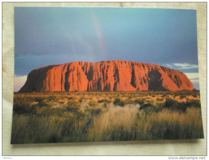 Australia    Ayers Rock  - Rainbow - NT   D120796