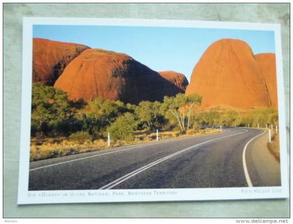 Australia  - The Olgas - Uluru N.P.   Northern Territory  -  German  Postcard    D121208