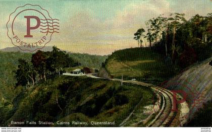 Australia QLD BARRON FALLS Railway Station Cairns Railway   AUSTRALIA