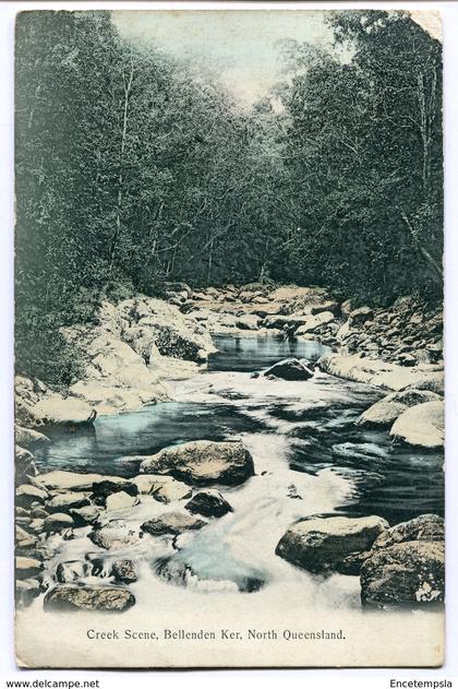 CPA - Carte postale - Australie - Creek Scene - Bellenden Ker - North Queensland - 1907 (CP2264)