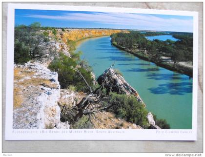 Australia  -Murray River   -Big Bend  -S.A. - German  Postcard    D120989