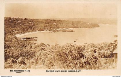 Australia - SYDNEY (NSW) Balmoral Beach, Sydney Harbour - Publ. The Rose Series 5871