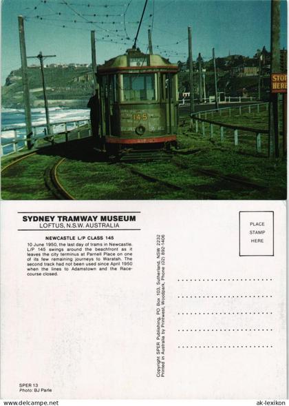 Postcard Sydney SYDNEY TRAMWAY MUSEUM LOFTUS, N.S.W.AUSTRALIA 1980