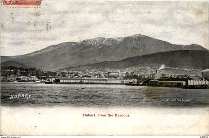 Hobart from the harbour - Tasmania