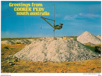 CPSM Greetings from Coober Pedy-South Australia     L2171