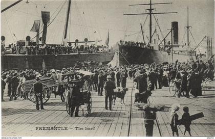 PC AUSTRALIA FREMANTLE THE HARF, Vintage Postcard (b53822)