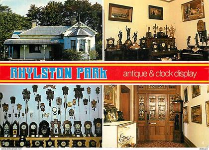 Musées - Rhylston Park Homestead - Antique and clock display - Multivues - Horloges - Antiquités - CPM - Voir Scans Rect