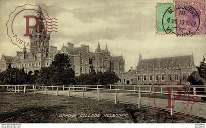 Ormond College Melbourne VIC Victoria  AUSTRALIA