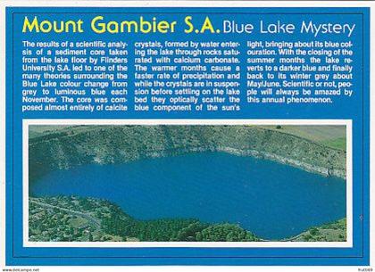 AK 215244 AUSTRALIA - Mount Gambier - Blue Lake Mystery