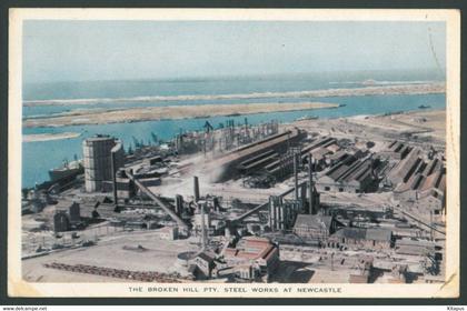 NEWCASTLE vintage postcard Australia