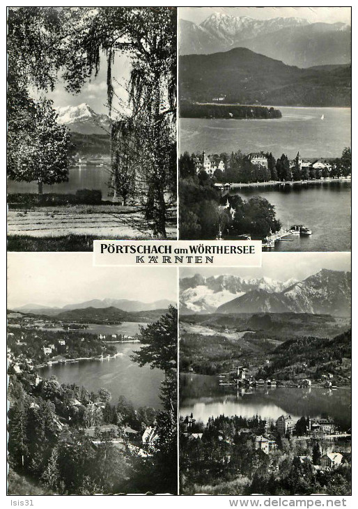 Austria - Autriche - Carinthie - Portschach am Worthersee Karnten - Multivues - Multiview - Semi moderne grand format