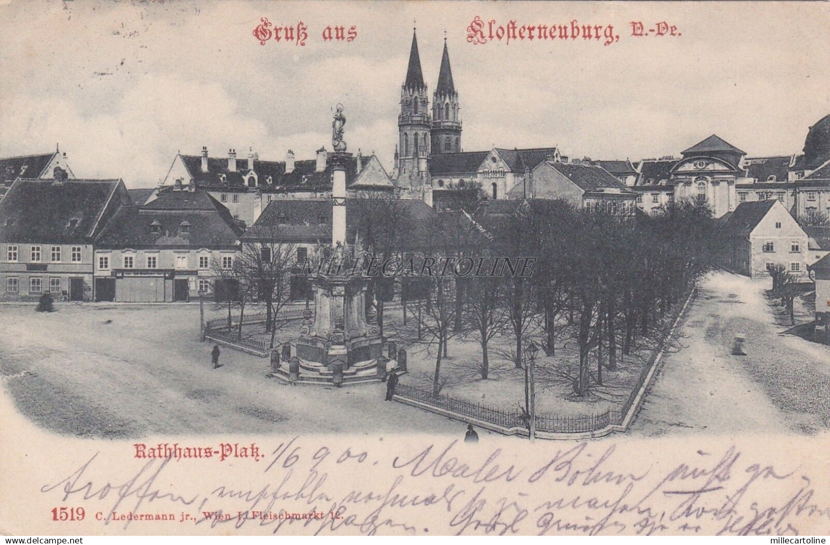 AUSTRIA - Klosterneuburg - Rathhaus-Plaz