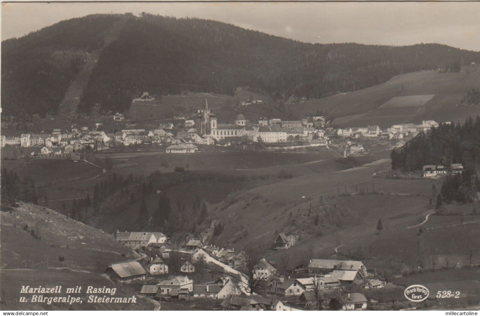 AUSTRIA - Mariazell - Mariazell mit Rasing und Burgeralpe 1938