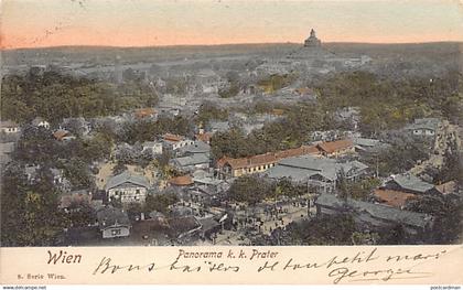 Österreich - Wien - Panorama k.k. Prater - Karte beschädigt, siehe Scan