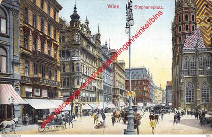 Wien - Stephansplatz - Austria - 1909