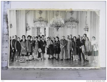 CPSM - AUTRICHE - Carte photo mai 1964 - salon bleu du château de Schönbrunn