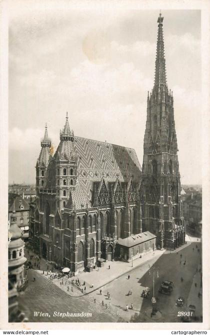 Austria postcard Wien Stephansplatz