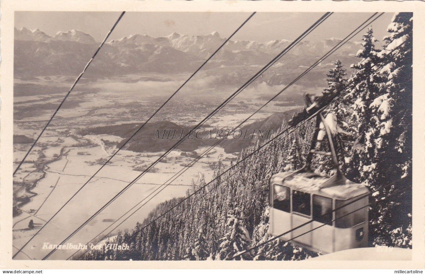 AUSTRIA - Villach - Kanzelbahn bei Villach - 1951