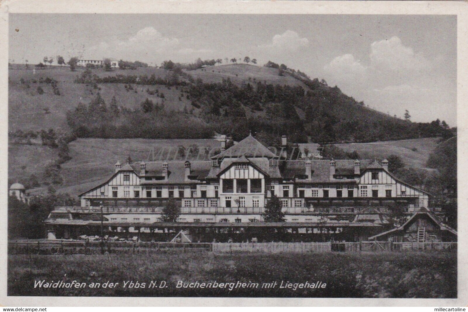 AUSTRIA - Waidhofen an der Ybbs N. D. Buchenbergheim mit Liegehalle 1942