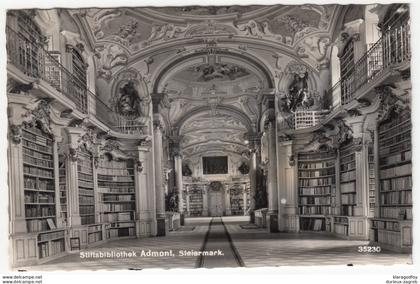 Admont, Stiftsbibliothek postcard unused b171130