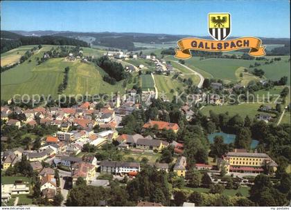 72445502 Gallspach Fliegeraufnahme Gallspach