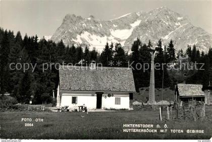 73034564 Hinterstoder Hutererboeden Totes Gebirge